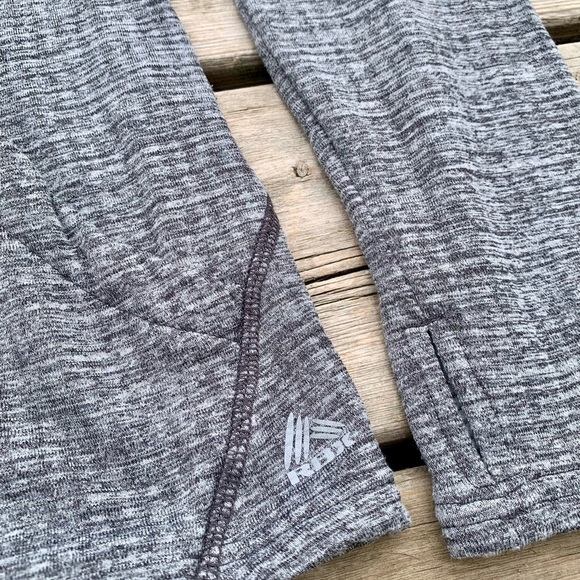💜 RBX Performance Hoodie – Gray Cowl Neck Pullover, Size M - Picture 5 of 8
